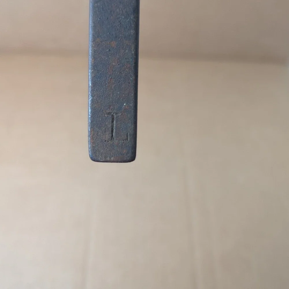 Vintage Antique Forged Iron Tong  Blacksmith Farrier Kitchen Tool L 10